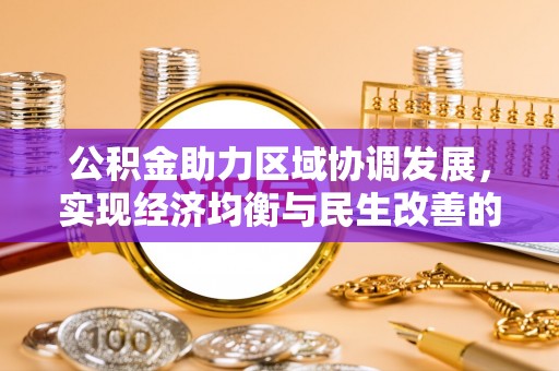 福州公积金助力区域协调发展，实现经济均衡与民生改善的新路径