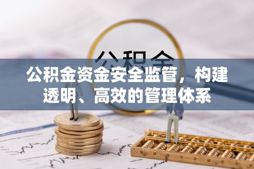 福州公积金资金安全监管，构建透明、高效的管理体系
