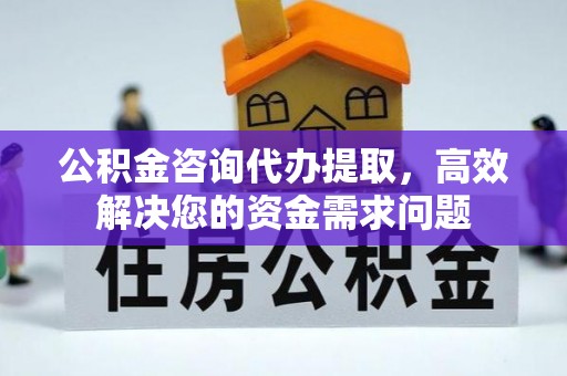 福州公积金咨询代办提取，高效解决您的资金需求问题