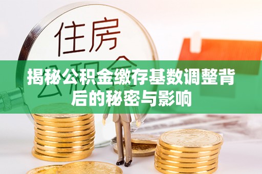 福州揭秘公积金缴存基数调整背后的秘密与影响
