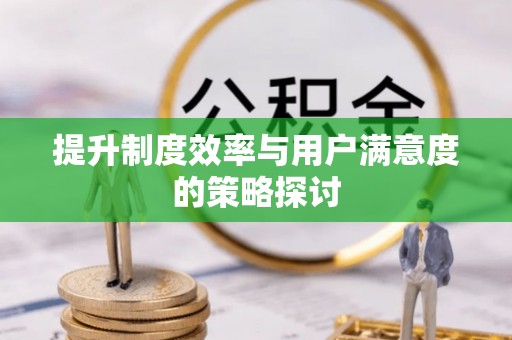 福州提升制度效率与用户满意度的策略探讨